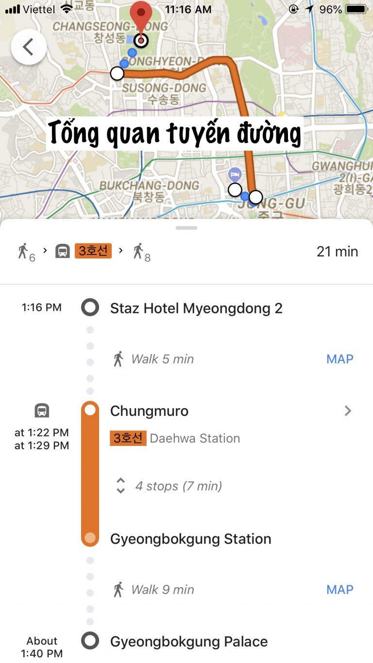 Hướng dẫn sử dụng tàu điện ngầm Hàn Quốc - Hướng dẫn đi Bus ở Hàn
