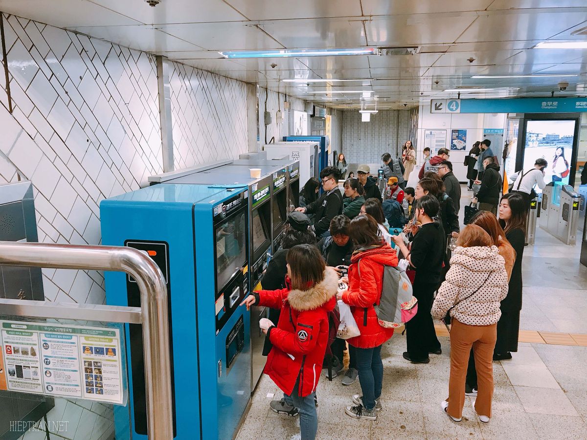 Hướng dẫn sử dụng giao thông công cộng ở Hàn